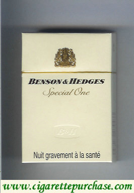 Benson Hedges Special One cigarette France